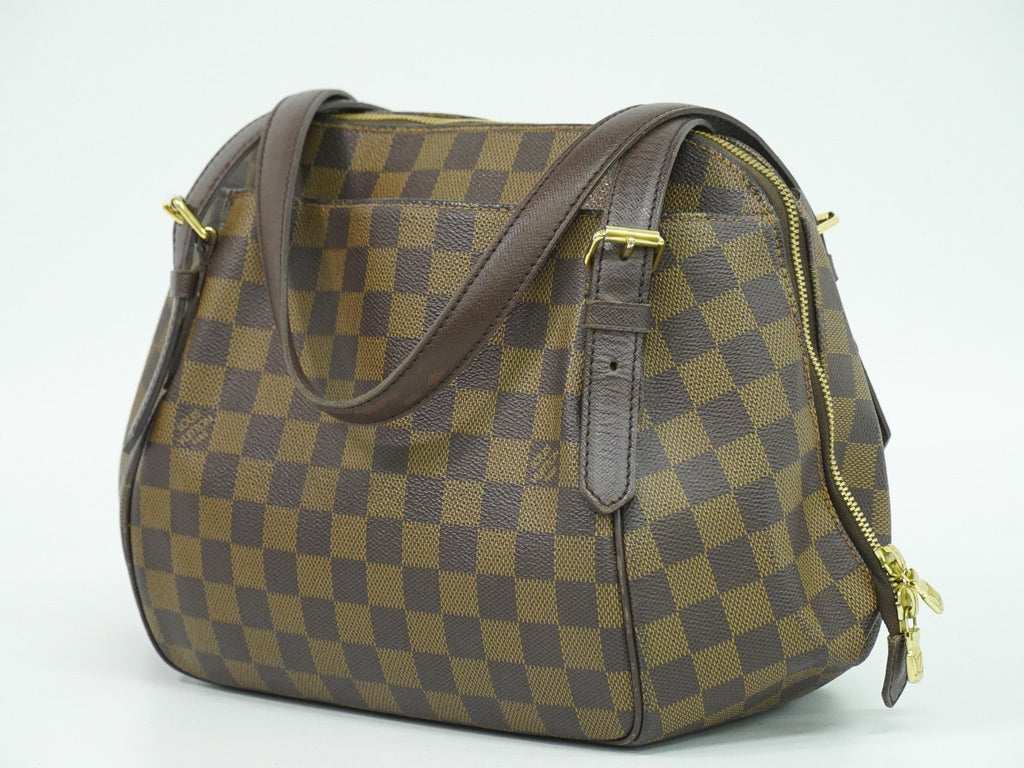 Louis Vuitton Belem Handbag Damier Brown Canvas Shoulder Bag
