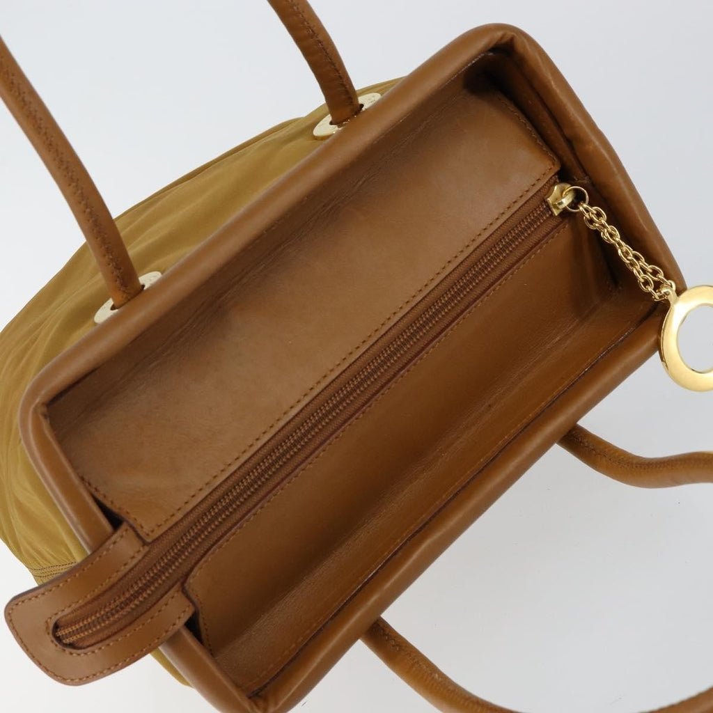 Celine Tote Bag Nylon Brown Nylon Tote Bag Bag