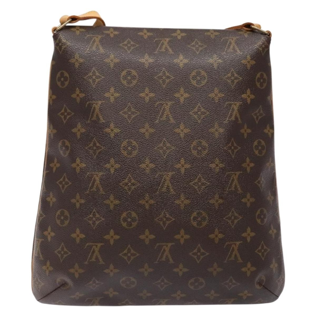 Louis Vuitton Musette Salsa Handbag Monogram Canvas Brown Canvas Bag