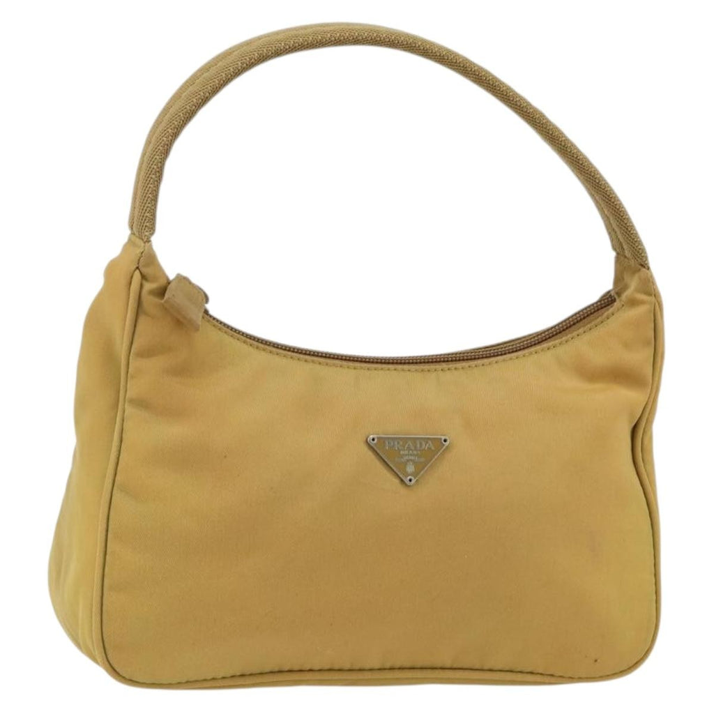 Prada Re-Edition 2000 Hobo Tessuto Beige Nylon Clutche & Pouche Bag