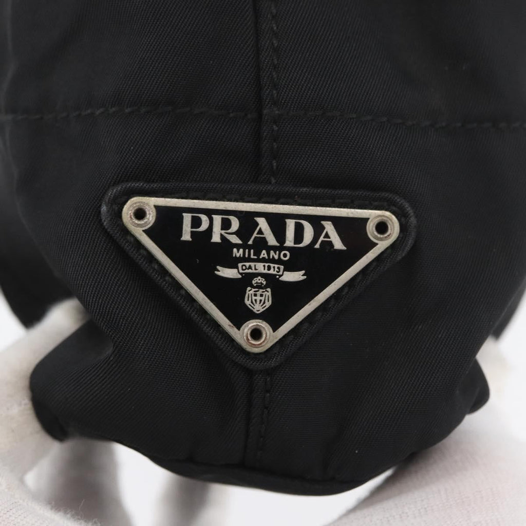 Prada Vintage Tote Nylon Black Nylon Tote Bag Bag