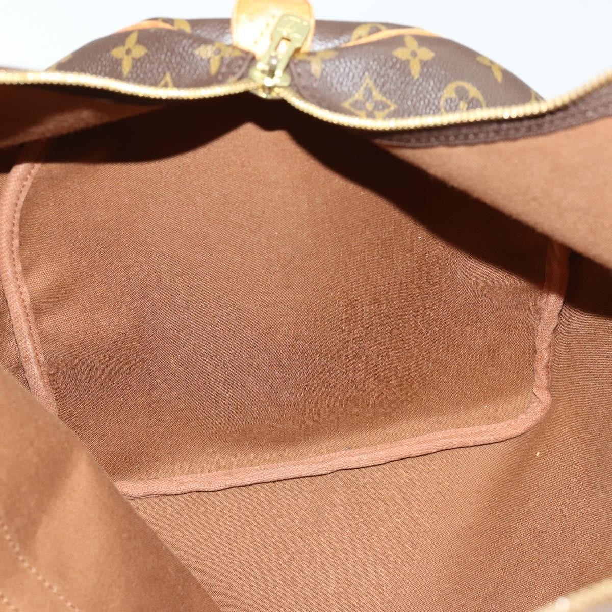 Louis Vuitton Keepall Bag Monogram Canvas Brown Canvas Travel Bag