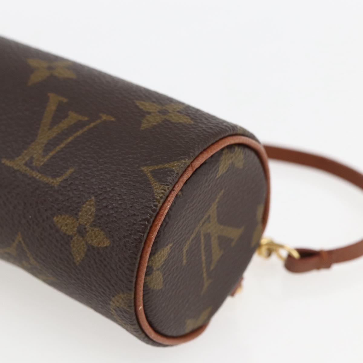 Louis Vuitton Papillon Pochette Monogram Canvas Brown Canvas Clutche & Pouche Bag
