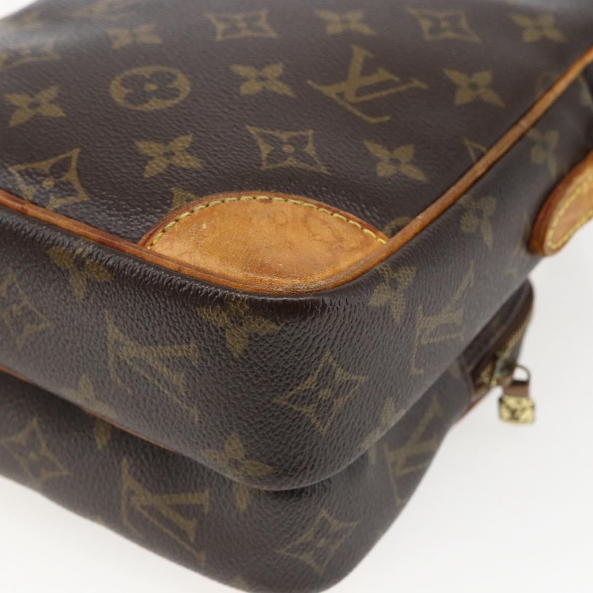 Louis Vuitton Amazone Bag Monogram Canvas Brown Canvas Shoulder Bag