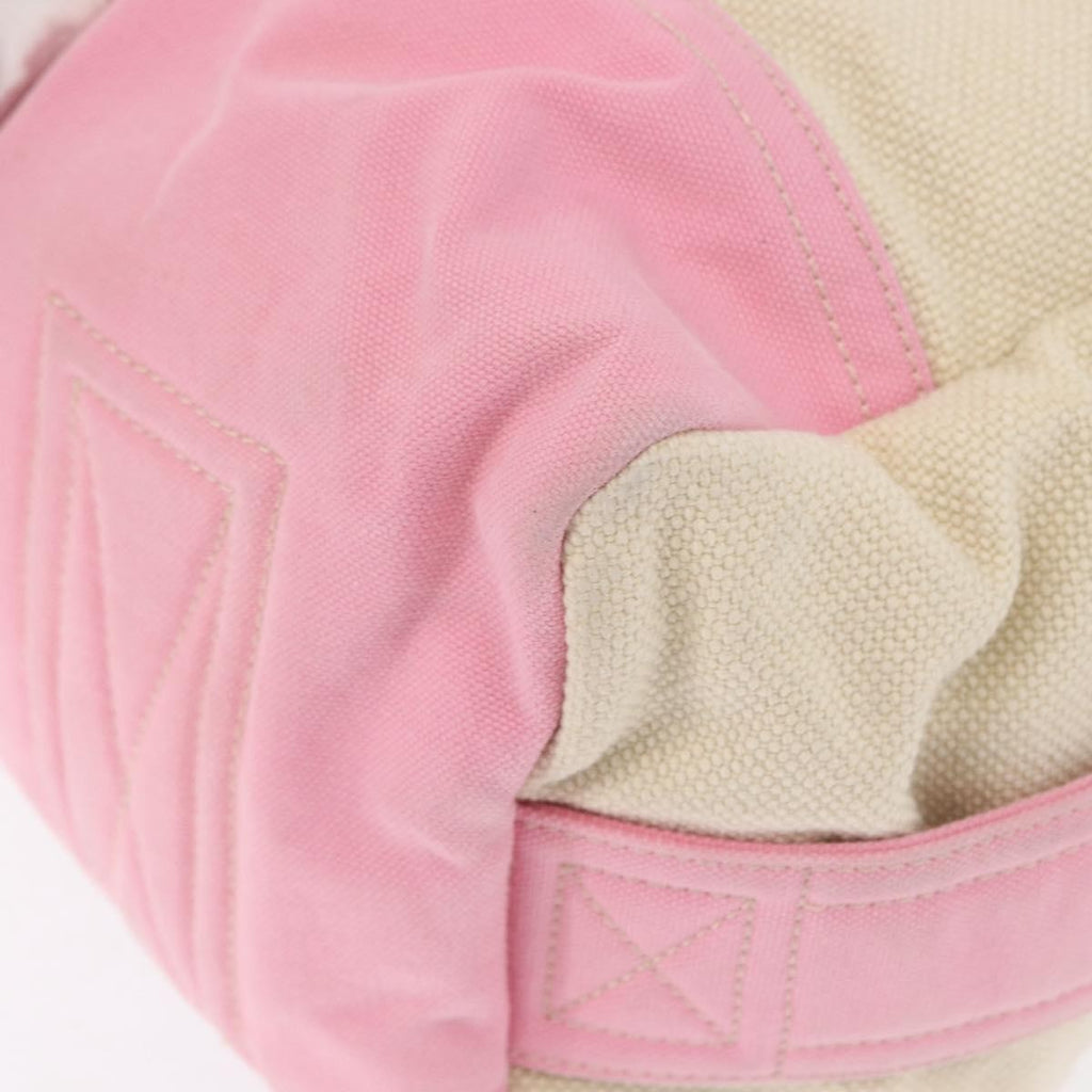 Chanel Sport Line Boston Ba Canvas Pink Canvas Travel Bag Bag