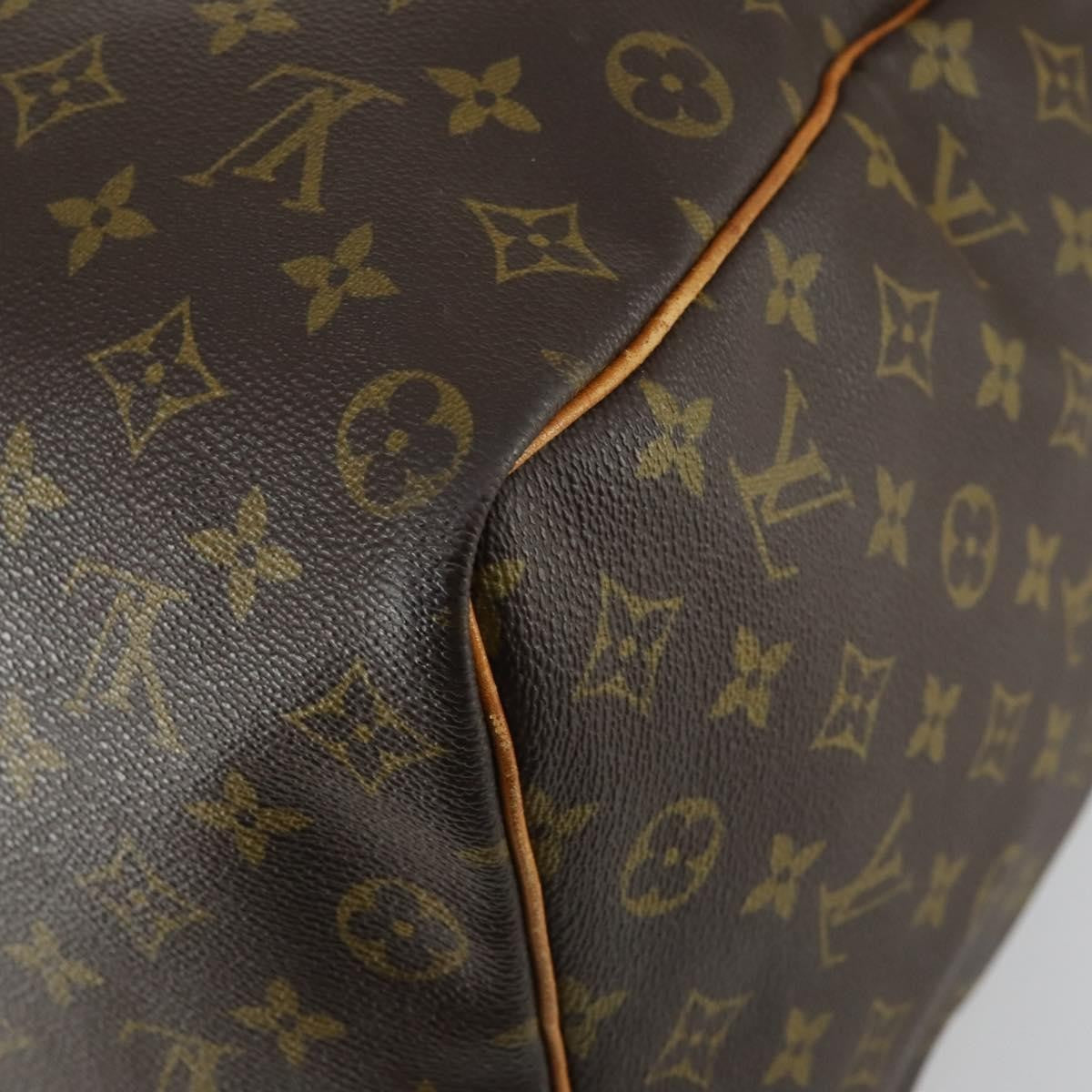 Louis Vuitton Keepall Bag Monogram Canvas Brown Canvas Travel Bag