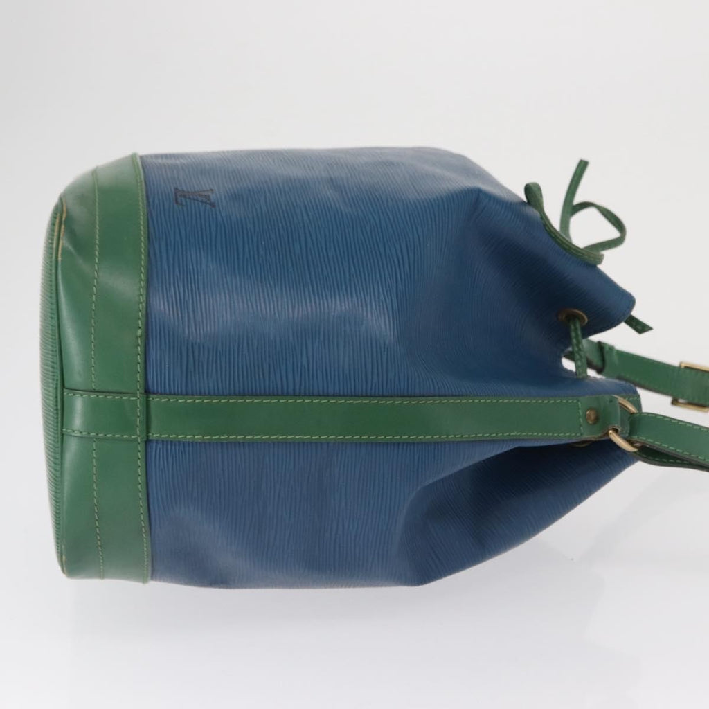 Louis Vuitton Bicolor Noe Handbag Epi Leather Blue Leather Shoulder Bag