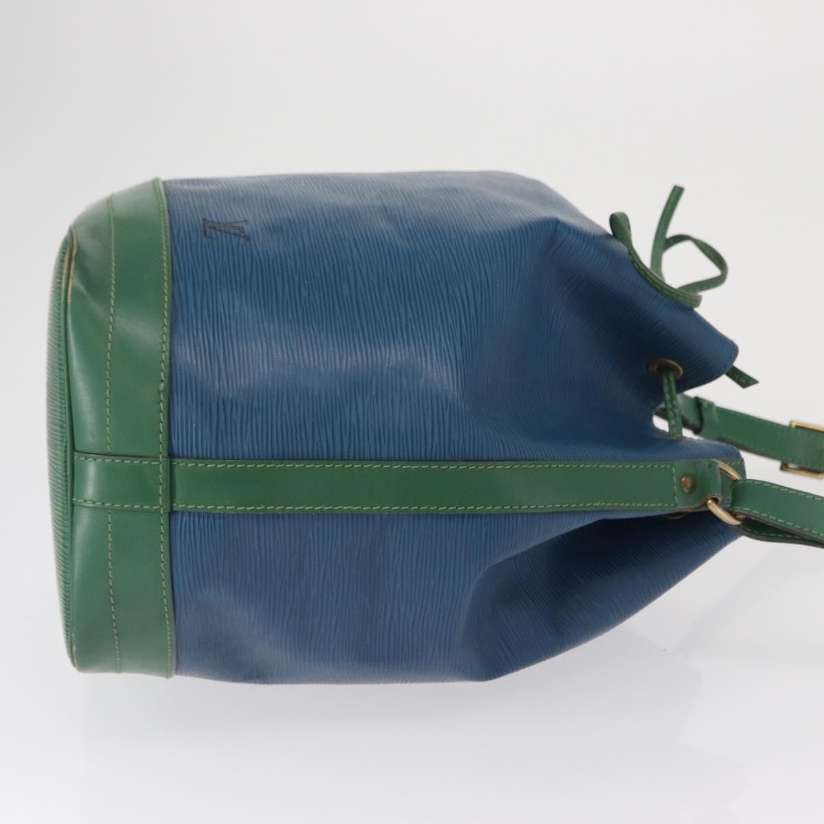 Louis Vuitton Bicolor Noe Handbag Epi Leather Blue Leather Shoulder Bag