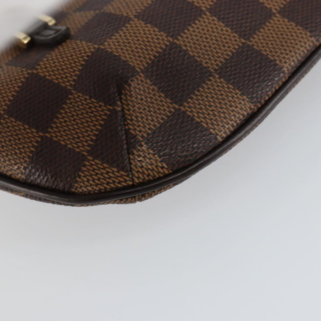 Louis Vuitton Manosque Pochette Damier Brown Canvas Clutche & Pouche Bag