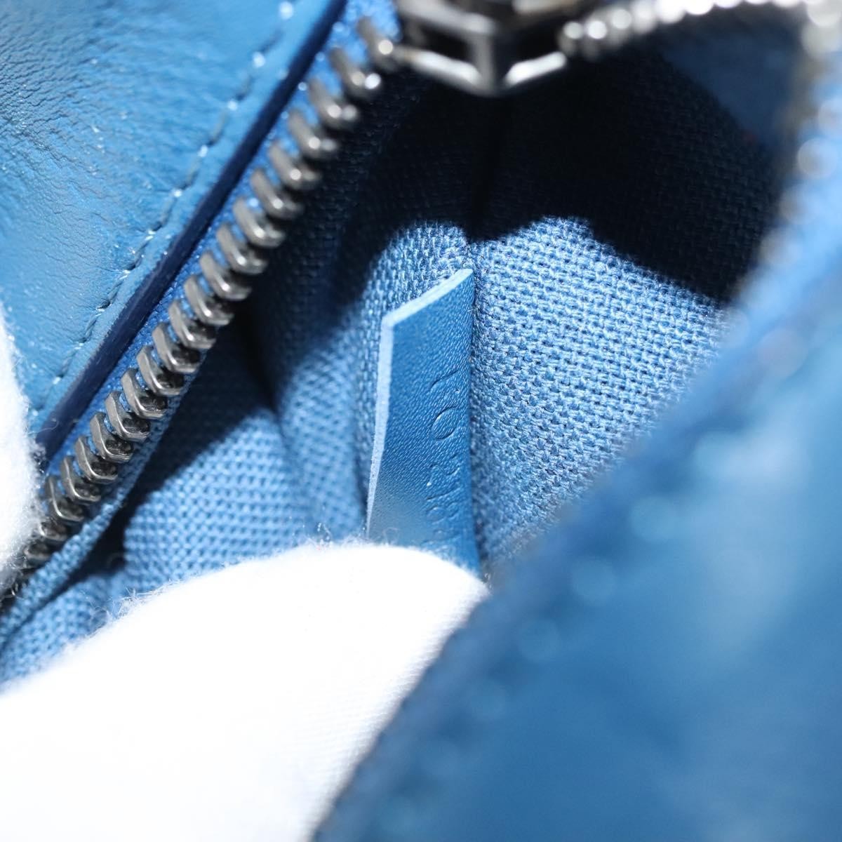 Louis Vuitton Ambler Bag Damier Infini Leather Blue Leather Shoulder Bag