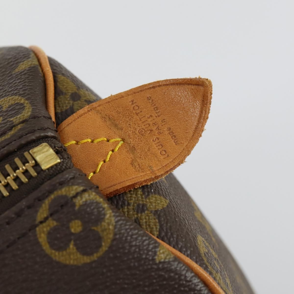 Louis Vuitton Keepall Bag Monogram Canvas Brown Canvas Travel Bag