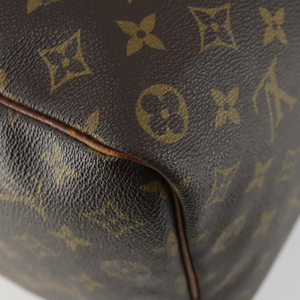 Louis Vuitton Keepall Bag Monogram Canvas Brown Canvas Travel Bag