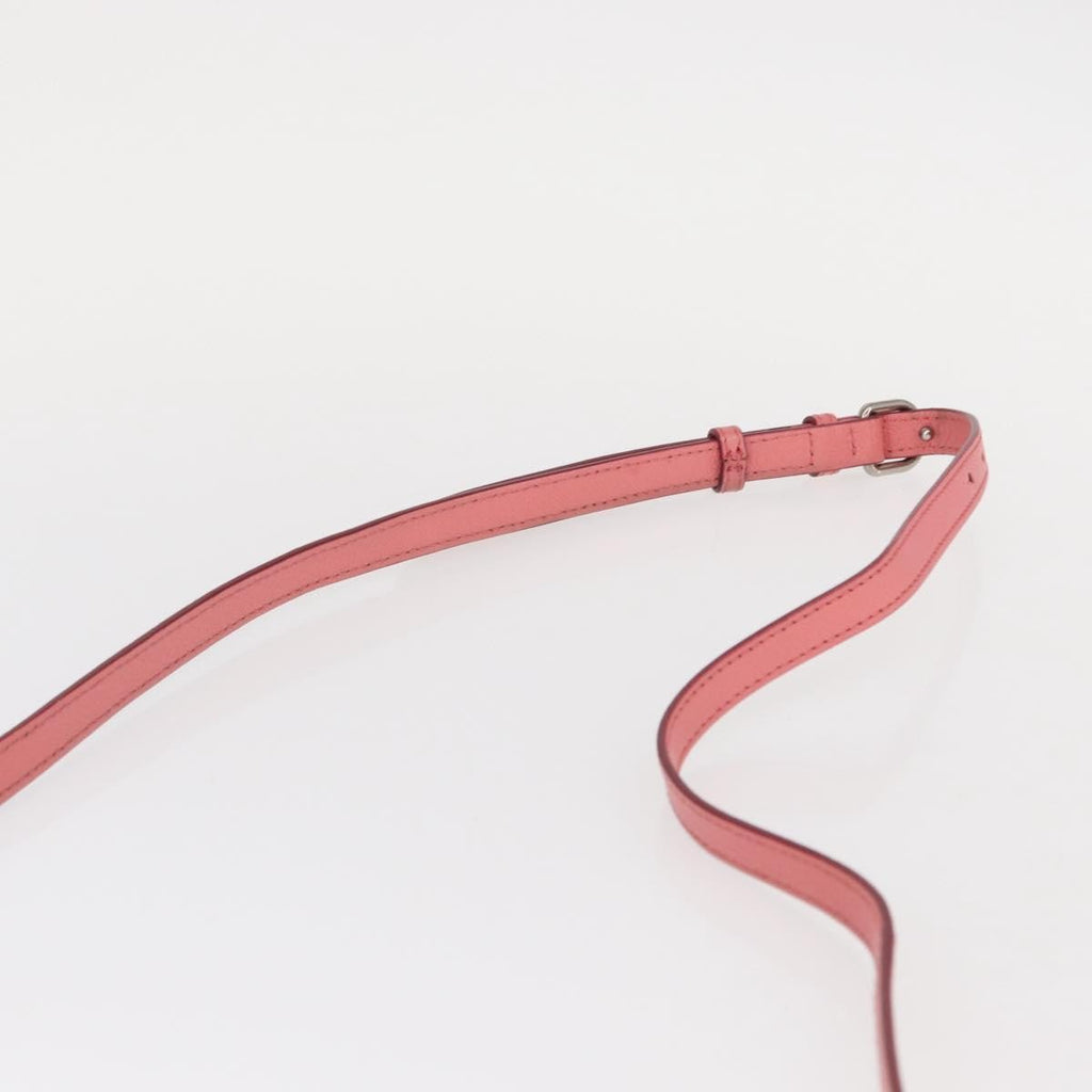 Burberry D-Ring Shoulder Bag Leather Pink Leather Shoulder Bag