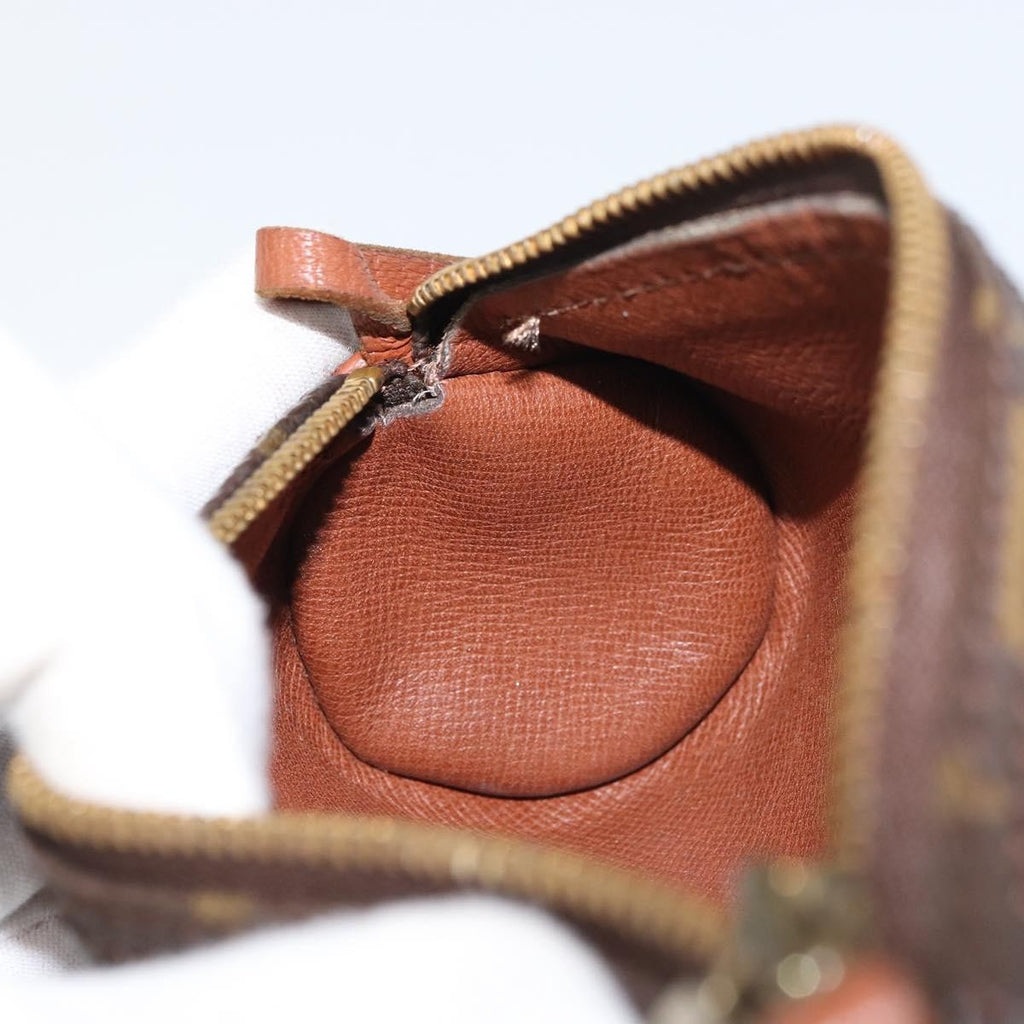 Louis Vuitton Papillon Pochette Monogram Canvas Brown Canvas Clutche & Pouche Bag