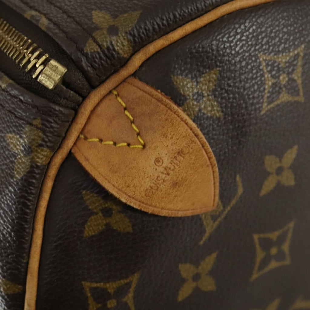 Louis Vuitton Keepall Bag Monogram Canvas Brown Canvas Travel Bag