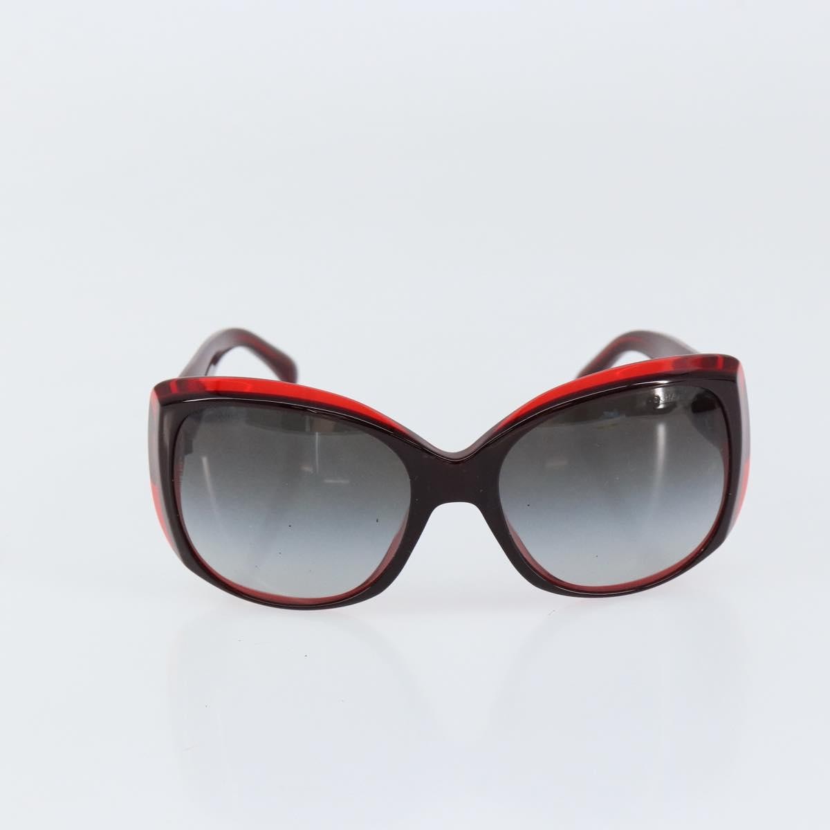 Chanel Logo Cc Sunglasses Plastic Red Plastic Sunglasse Accessory