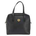 Celine Handbag Leather Black Leather Handbag