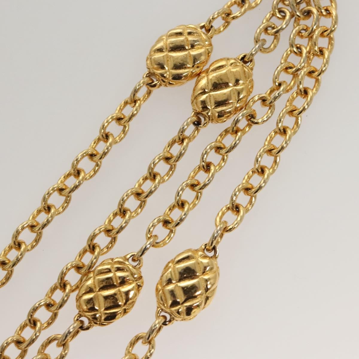 Chanel Cc Station Chain Belt Metal Gold Metal Belts Accessory