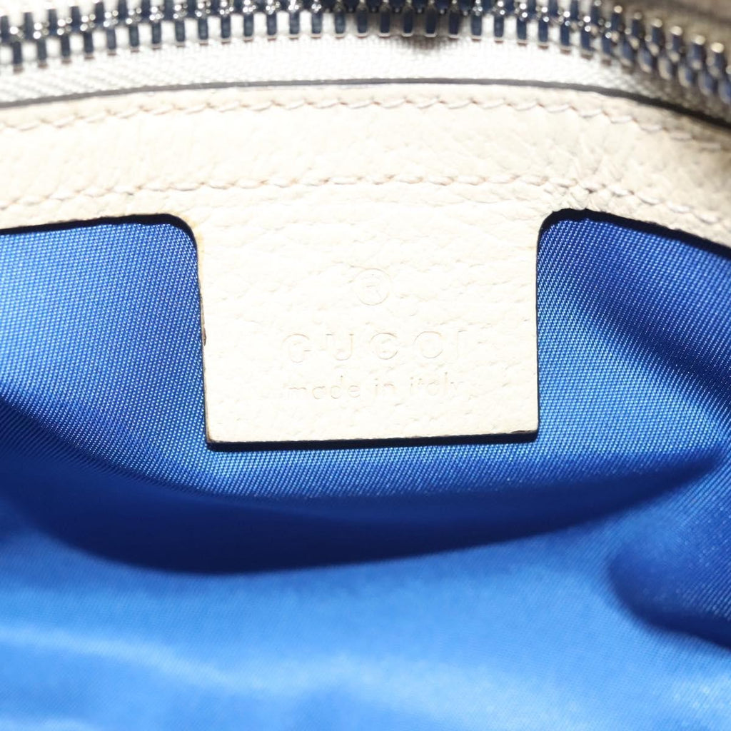 Gucci Off The Grid Belt Bag Gg Econyl Blue Canvas Shoulder Bag Bag (Pre-Owned)