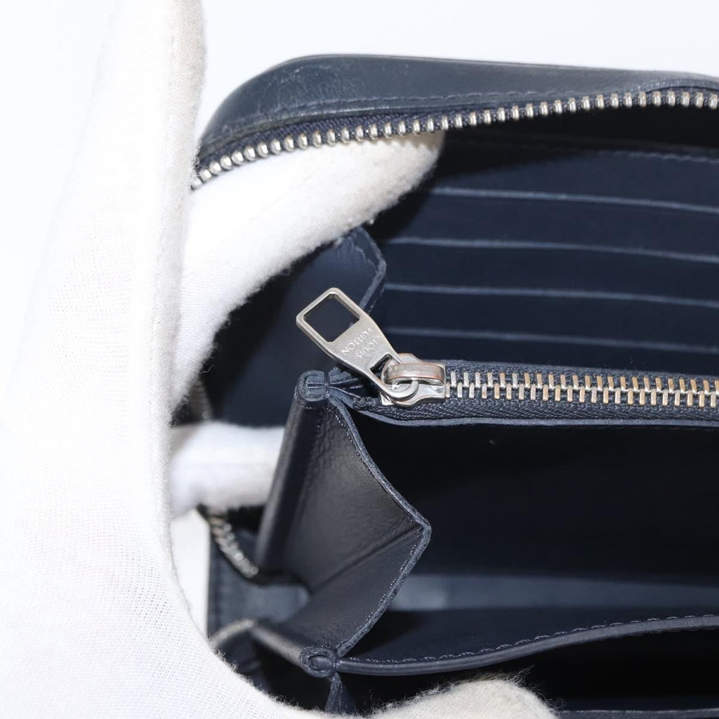 Louis Vuitton Zippy Xl Damier Leather Black Leather Wallets Accessory