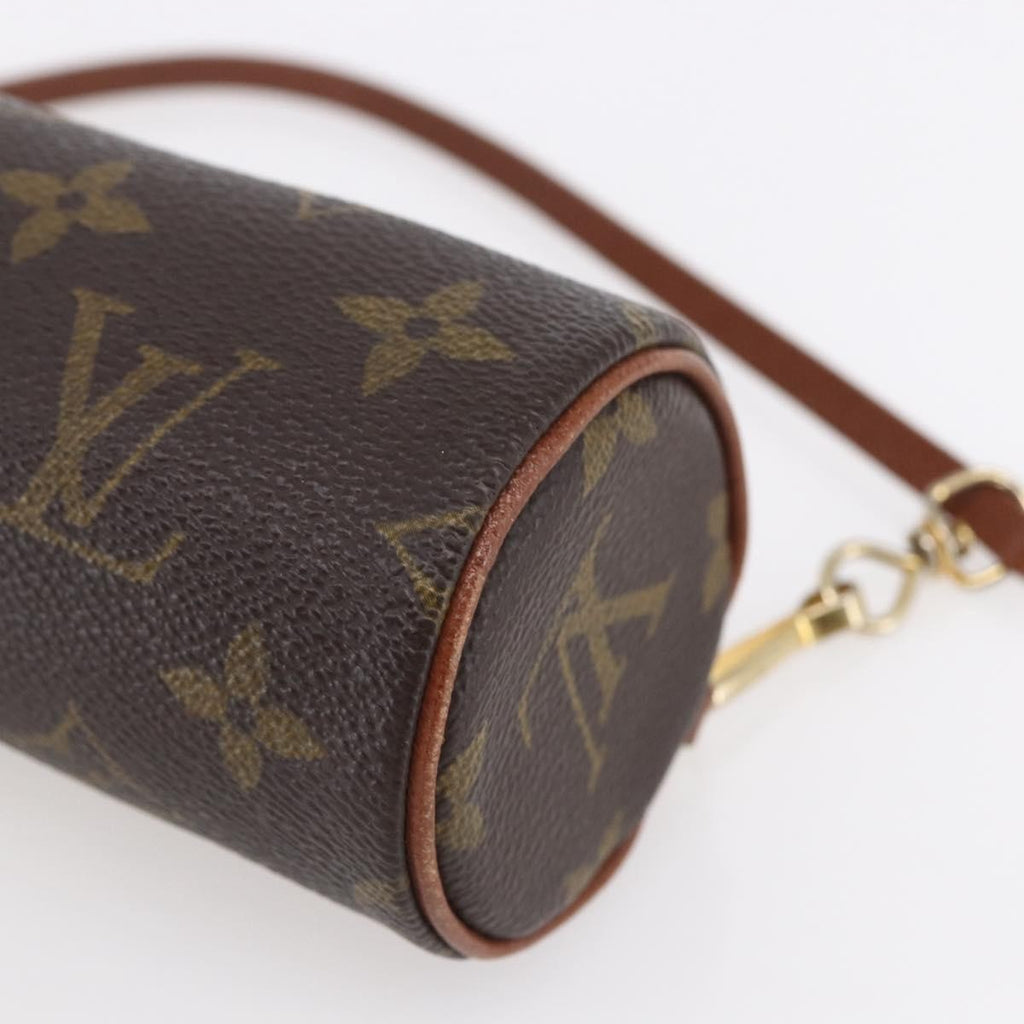Louis Vuitton Papillon Pochette Monogram Canvas Brown Canvas Clutche & Pouche Bag