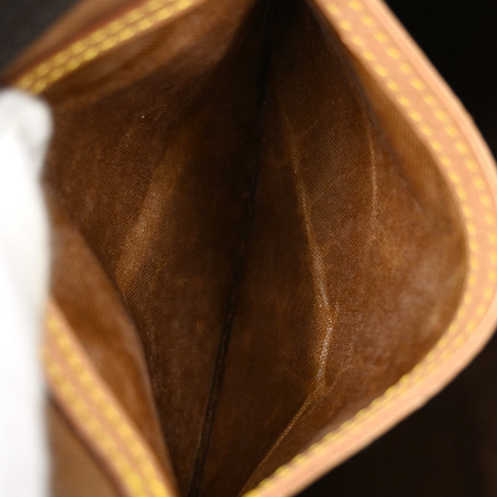 Louis Vuitton Speedy Handbag Monogram Canvas Brown Canvas,Leather Handbag