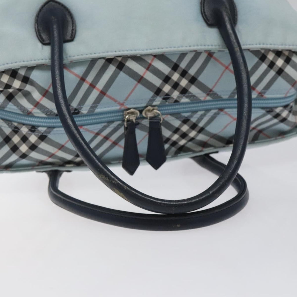 Burberry Nova Check Blue Label Nylon Blue Nylon Handbag