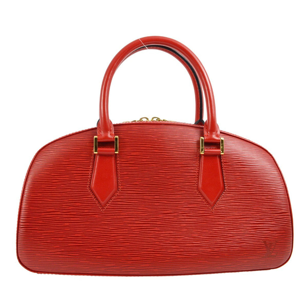 Louis Vuitton Jasmin Bag Epi Leather Red Leather Handbag
