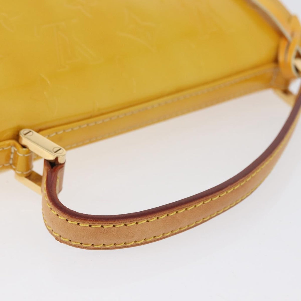 Louis Vuitton Spring Street Nm Handbag Patent Leather Yellow Patent_Leather Handbag