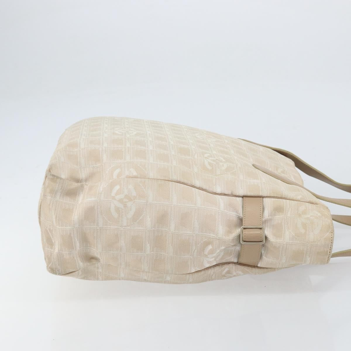 Chanel Travel Line Tote Nylon Pink Nylon Tote Bag Bag