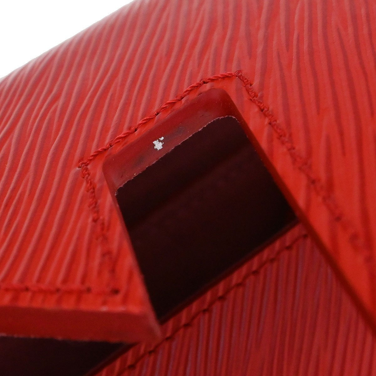 Louis Vuitton Twist Handbag Epi Leather Red Leather Shoulder Bag