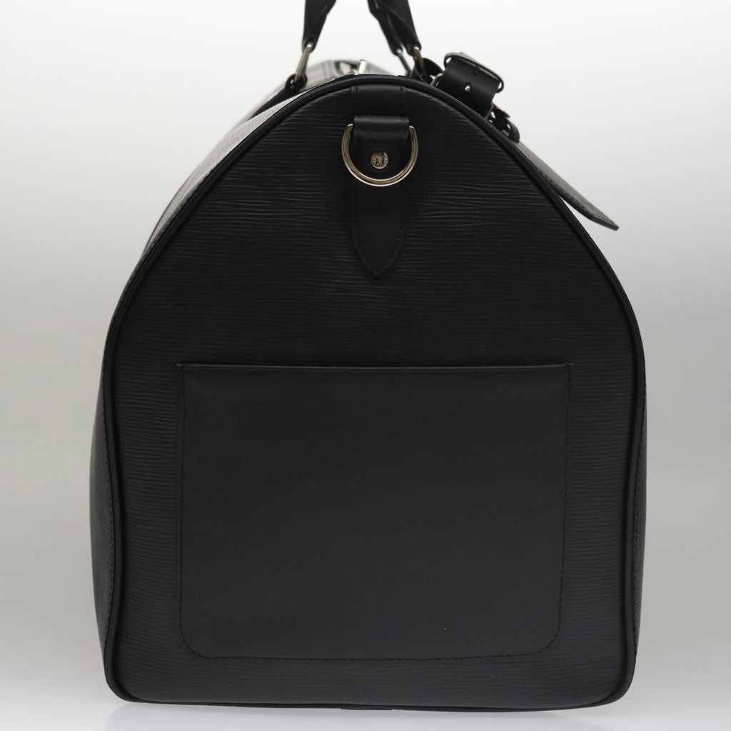 Louis Vuitton Keepall Bandouliere Bag Limited Edition Supreme Epi Leather Black Leather Bag