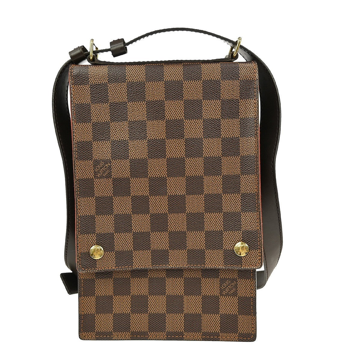 Louis Vuitton Portobello Messenger Damier Brown Canvas Shoulder Bag