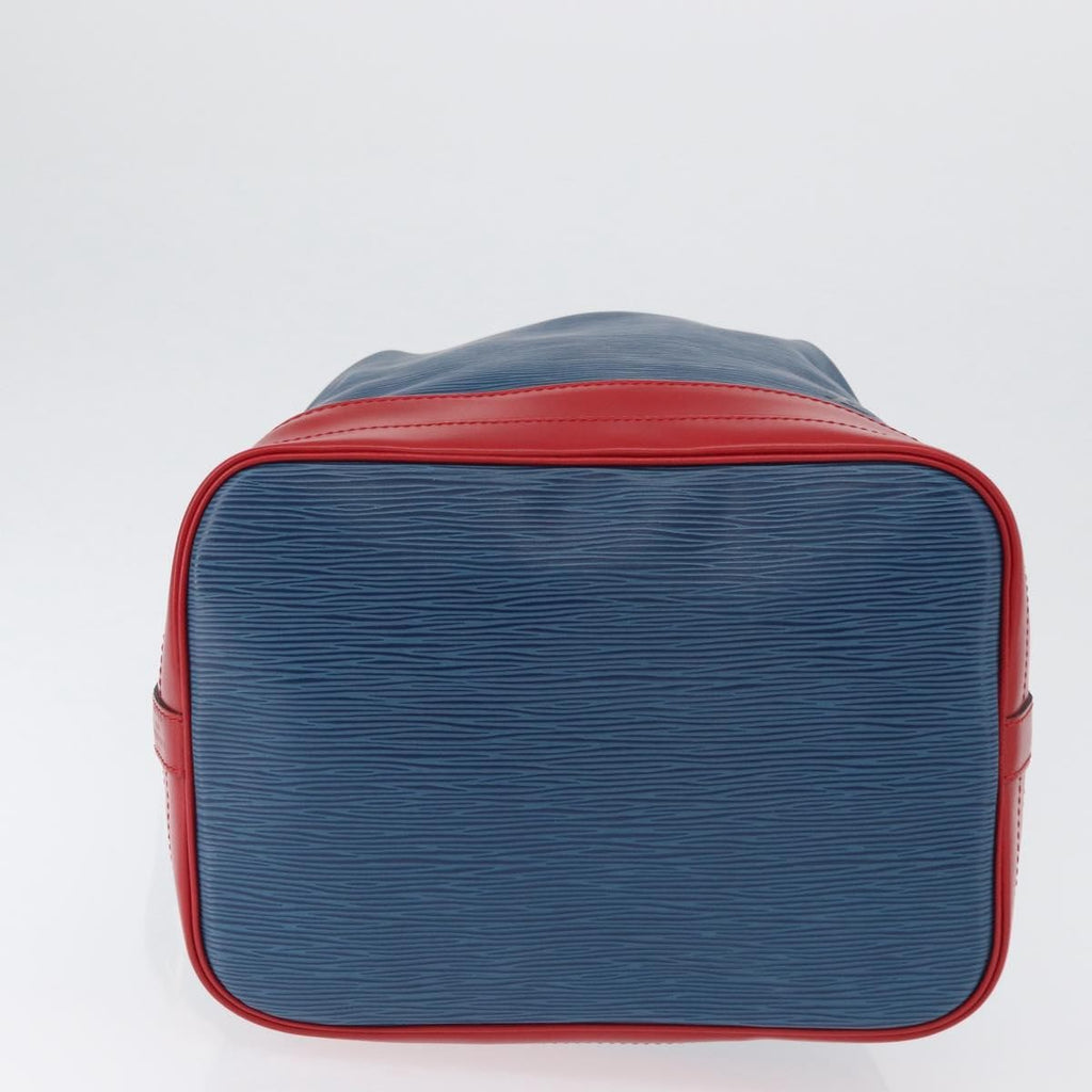 Louis Vuitton Tricolor Noe Handbag Epi Leather Blue Leather Shoulder Bag