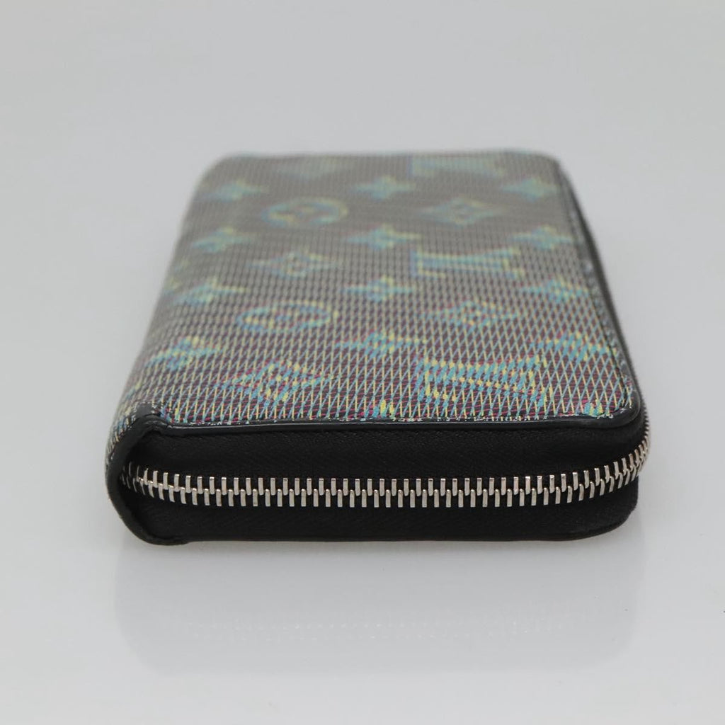 Louis Vuitton Zippy Wallet Nm Monogram Lv Pop Green Canvas Wallets Accessory