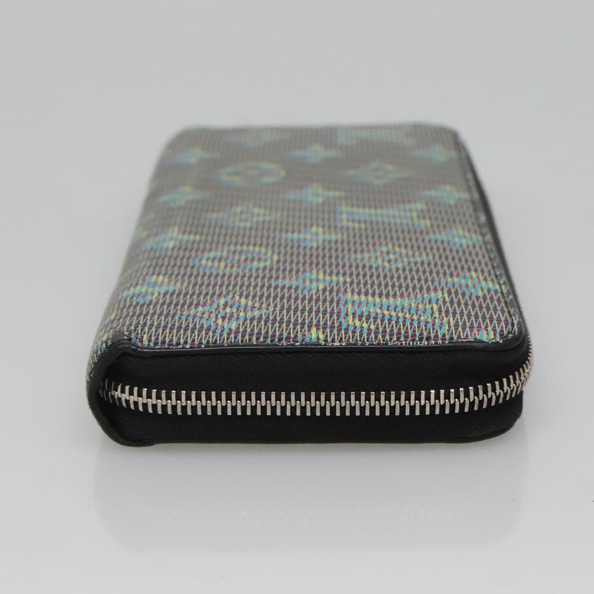 Louis Vuitton Zippy Wallet Nm Monogram Lv Pop Green Canvas Wallets Accessory