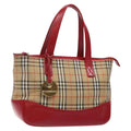 Burberry Nova Check Handbag Nova Check Canvas Beige Canvas Handbag