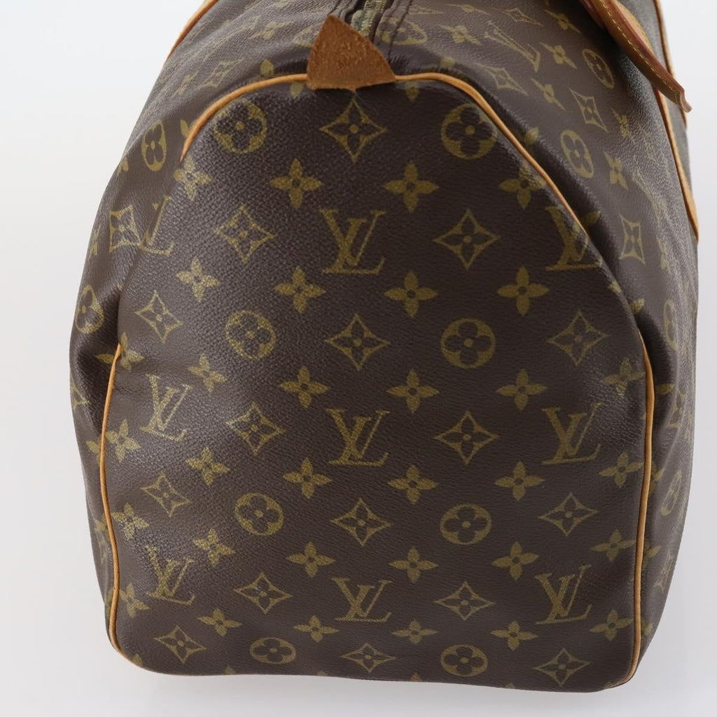 Louis Vuitton Keepall Bag Monogram Canvas Brown Canvas Bag
