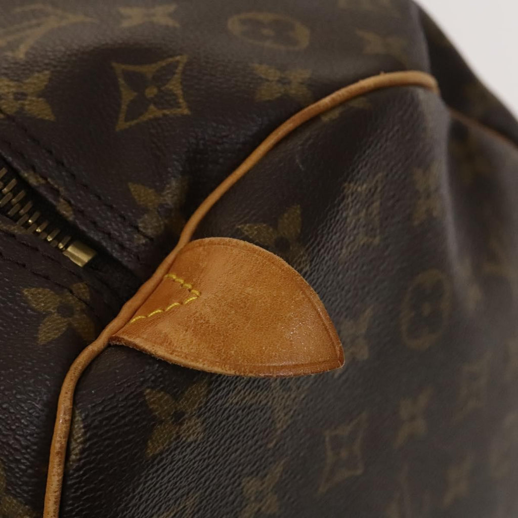 Louis Vuitton Keepall Bag Monogram Canvas Brown Canvas Travel Bag