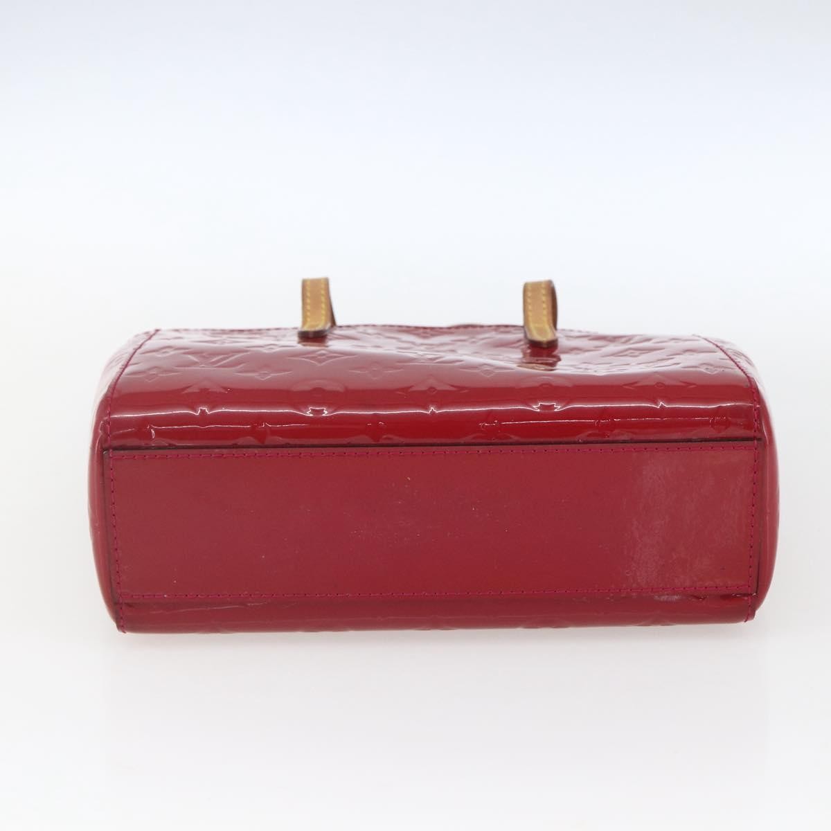 Louis Vuitton Catalina Handbag Monogram Vernis Pink Patent_Leather Handbag