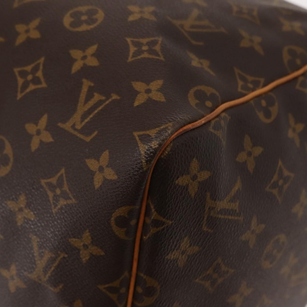 Louis Vuitton Keepall Bag Monogram Canvas Brown Canvas Travel Bag