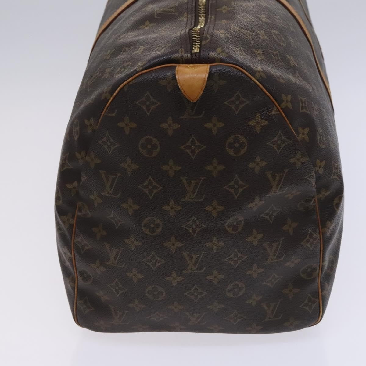Louis Vuitton Keepall Bag Monogram Canvas Brown Canvas Travel Bag