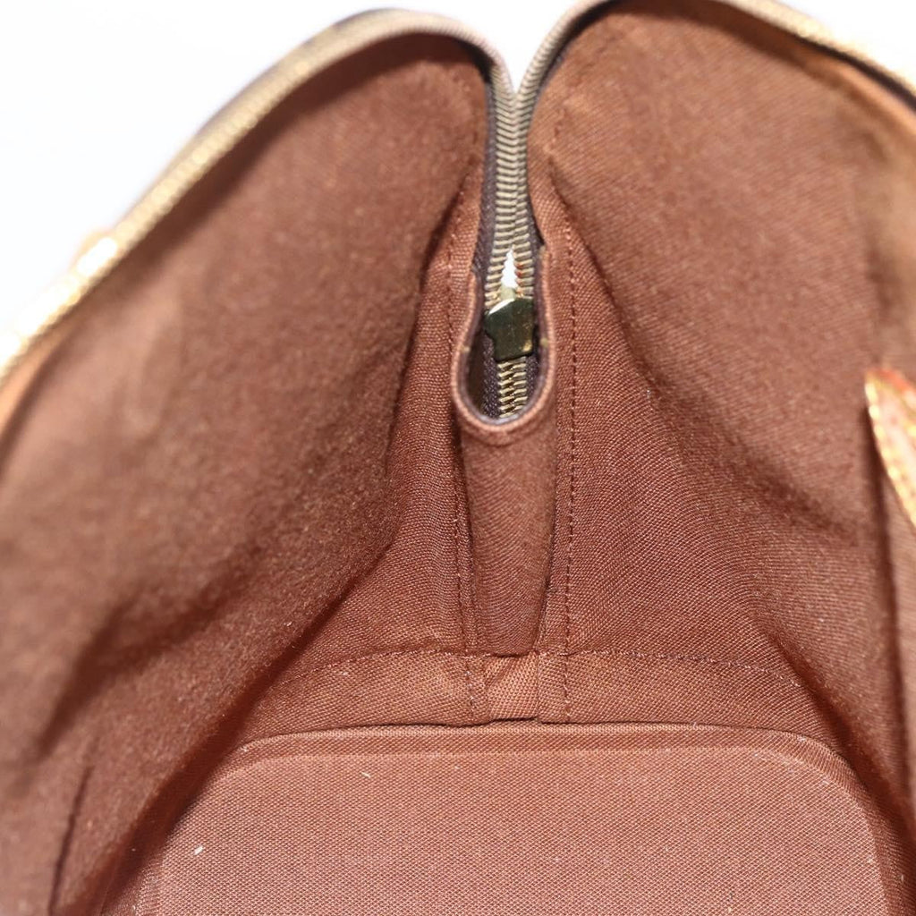 Louis Vuitton Alma Handbag Monogram Canvas Brown Canvas Handbag