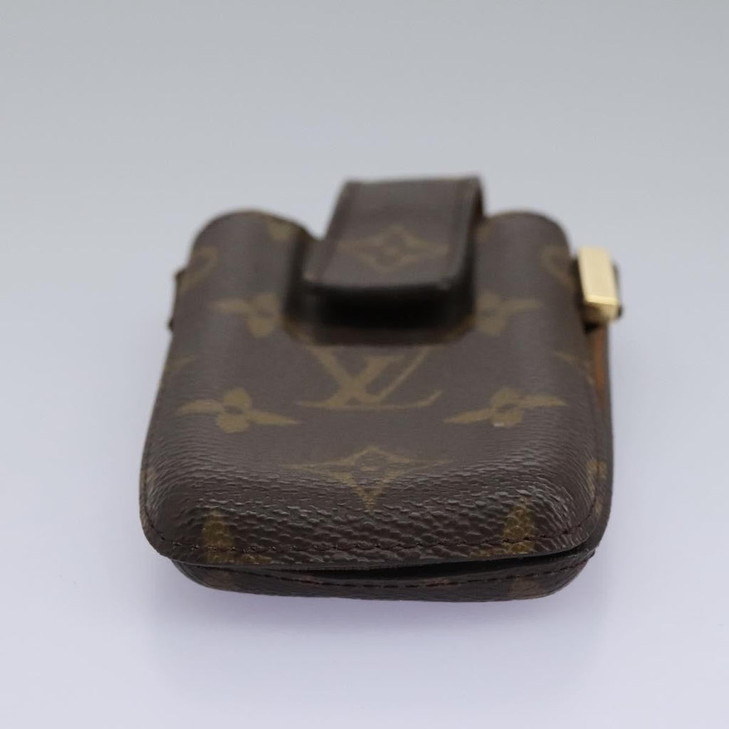 Louis Vuitton Étui Téléphone Monogram Canvas Brown Canvas Tech Accessory Accessory