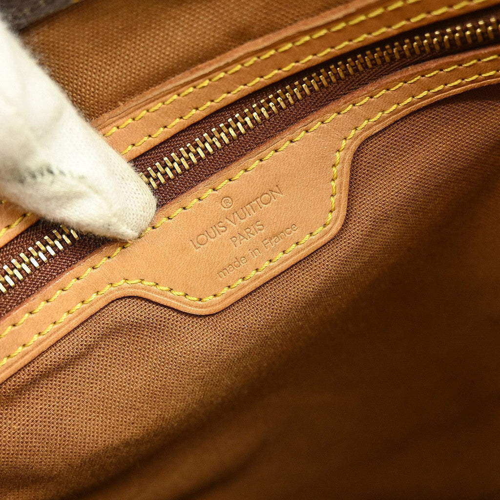 Louis Vuitton Cabas Piano Monogram Canvas Brown Canvas Tote Bag