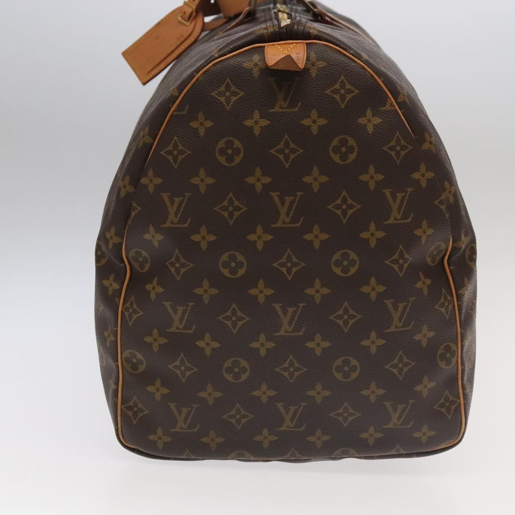 Louis Vuitton Keepall Bag Monogram Canvas Brown Canvas Travel Bag