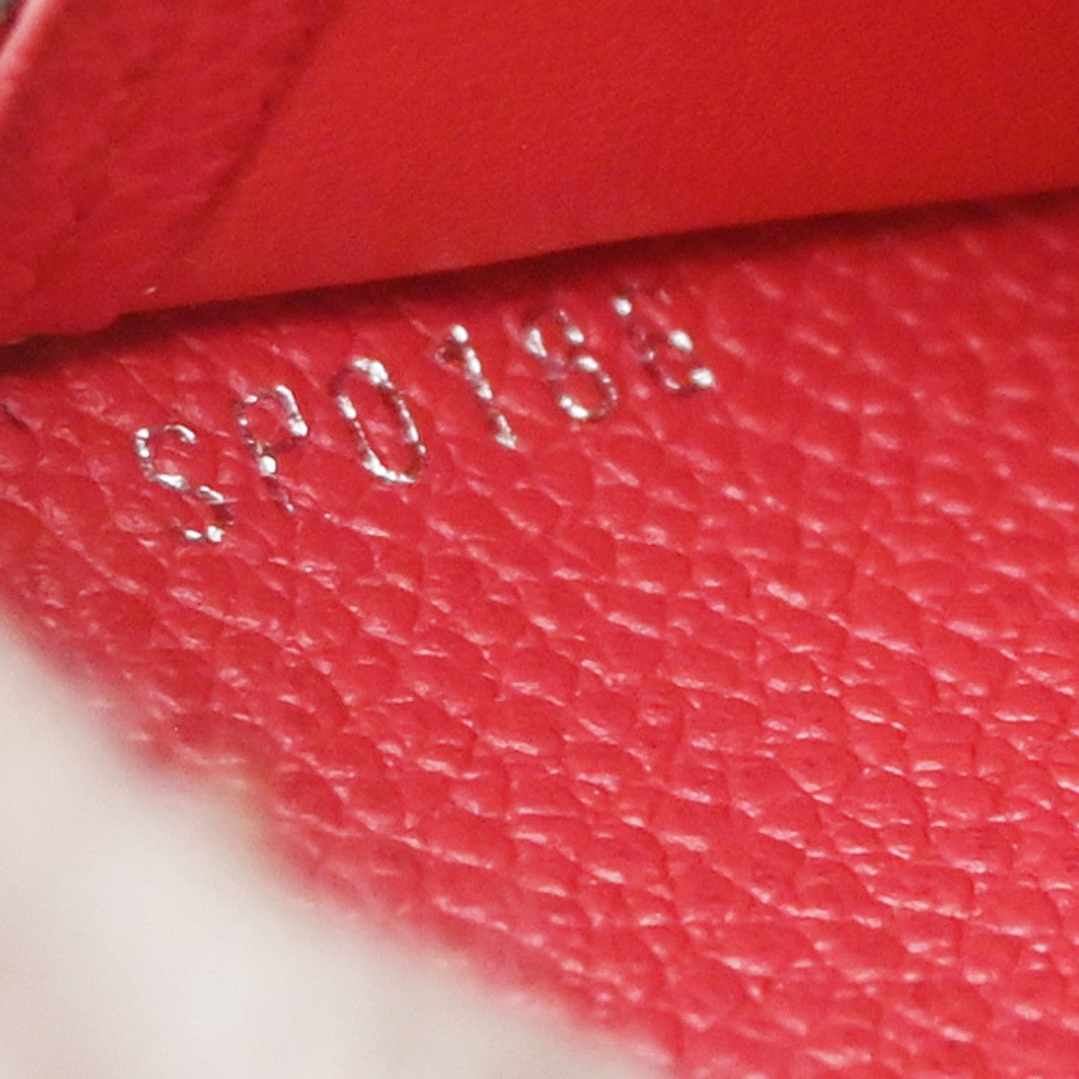 Louis Vuitton Portefeuille Zippy Monogramme Empreinte Monogramme Empreinte Red Leather Wallets Accessory