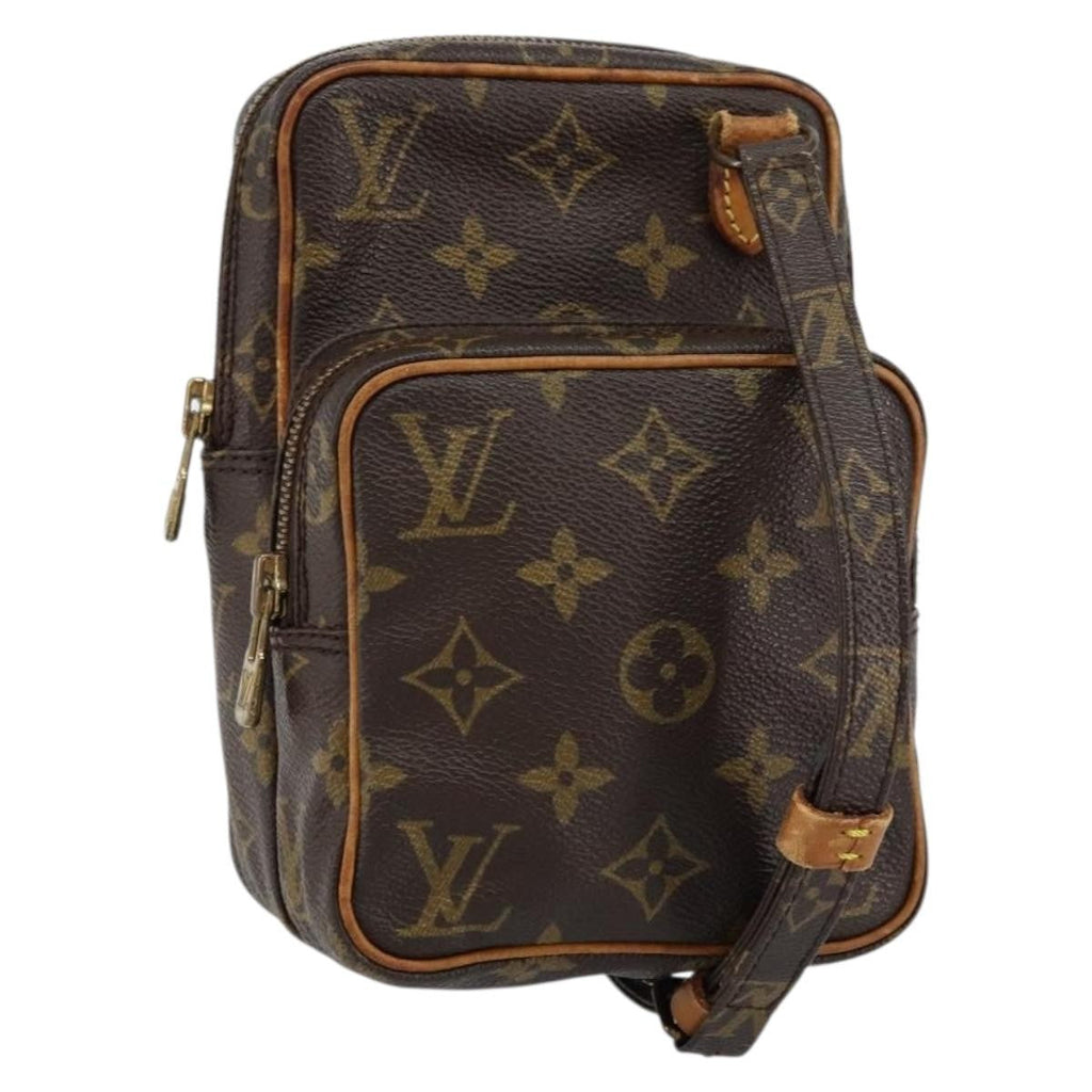 Louis Vuitton Amazone Bag Monogram Canvas Brown Canvas Shoulder Bag