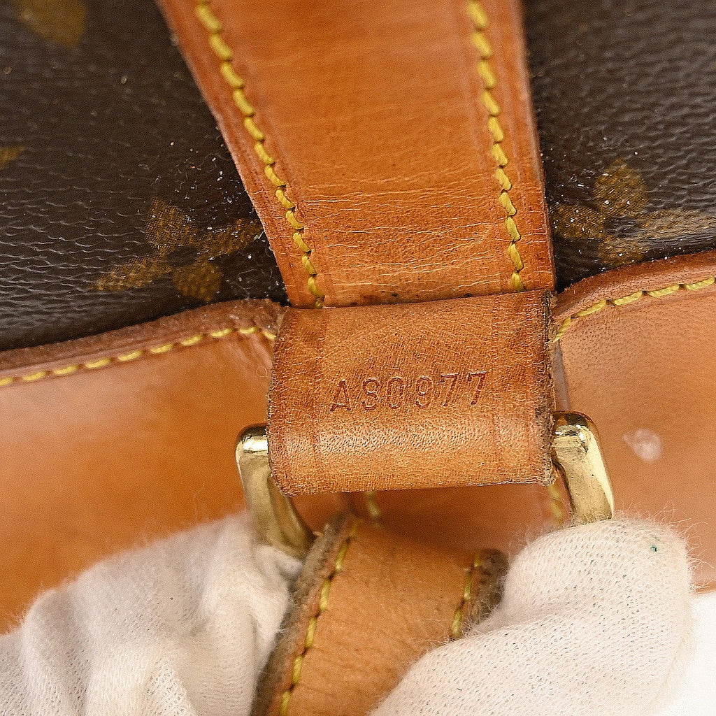 Louis Vuitton Randonnee Backpack Monogram Canvas Brown Canvas Shoulder Bag