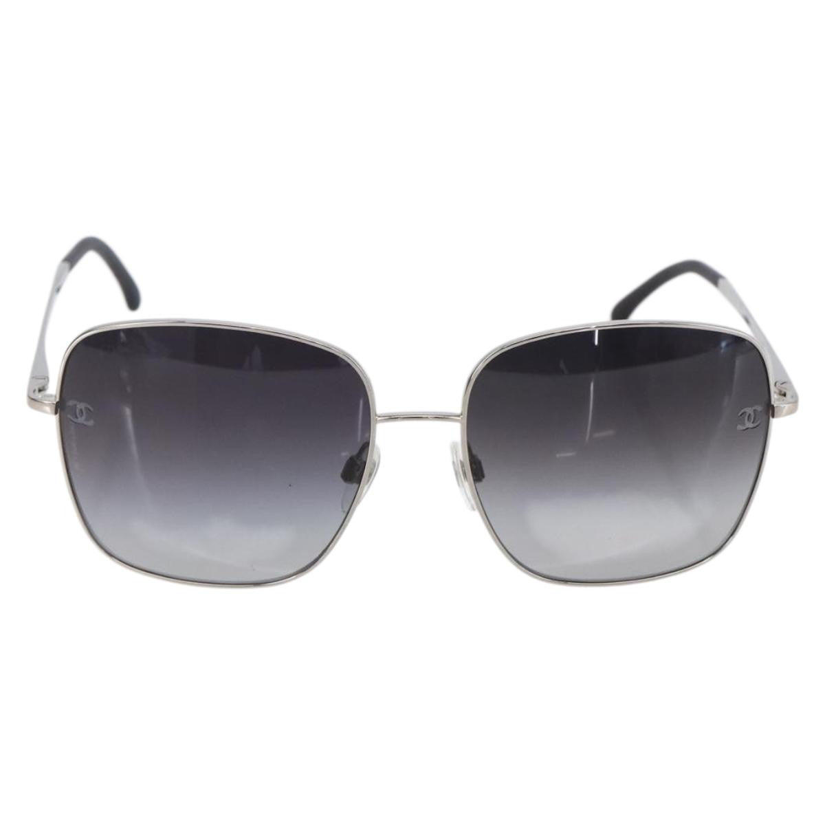 Chanel Chanel Logo Sunglasses Eye Wear Plastic Black Plastic Sunglasse Accessory